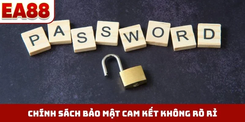 Chính sách bảo mật cam kết không rò rỉ