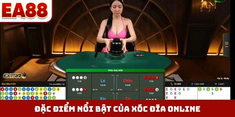 Đặc điểm nổi bật của xóc đĩa online
